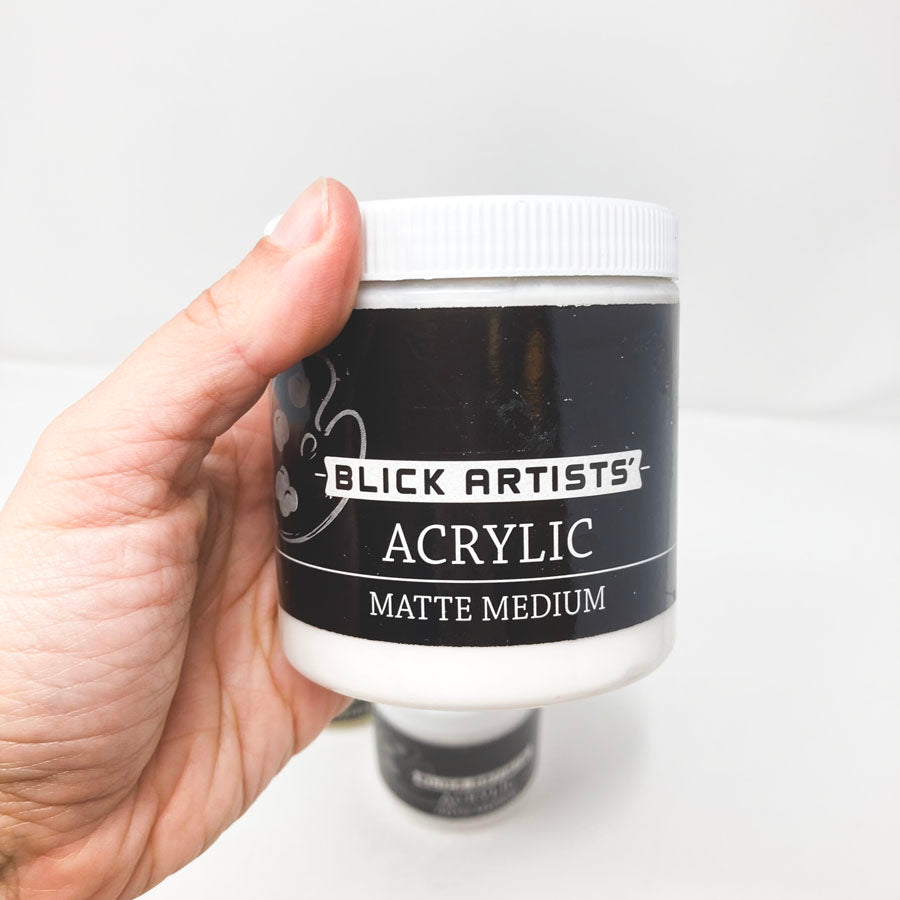 Blick Acrylic Matte Medium 8oz