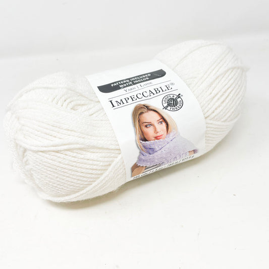 Loops & Threads Impeccable Yarn - White
