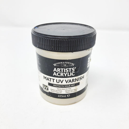 Winsor & Newton Artists' Acrylic Matt UV Varnish 225 ml