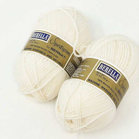 Bernat Berella Sportspun Yarn - Natural (1)