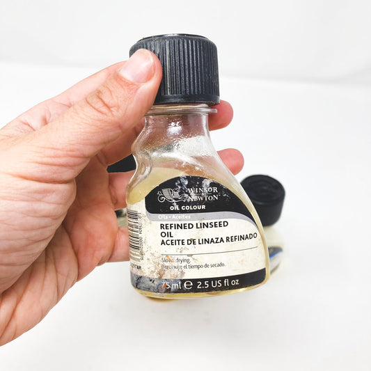 Winsor & Newton Refined Linseed Oil 2.5oz
