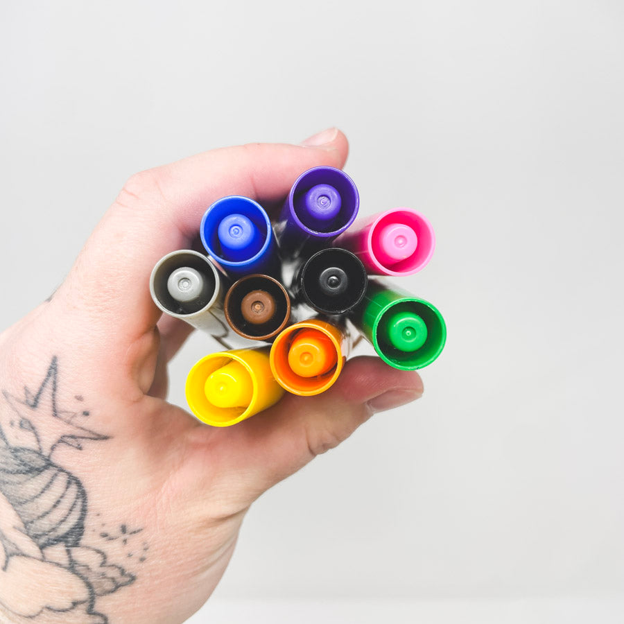 Mondo Llama 9-Pack Washable Marker Bundle