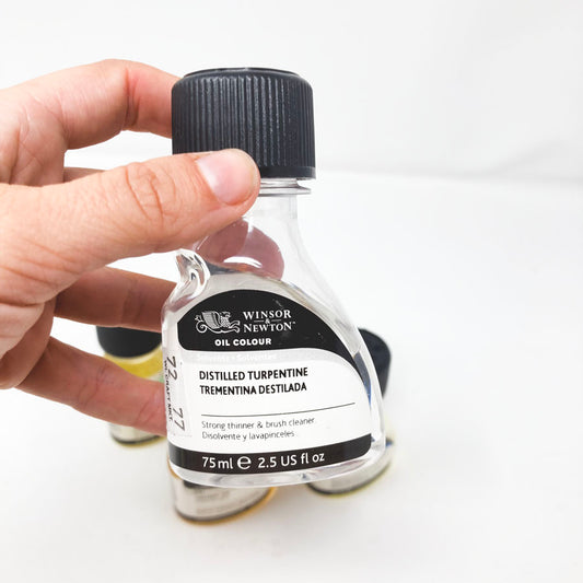 Winsor & Newton Distilled Turpentine 2.5 oz