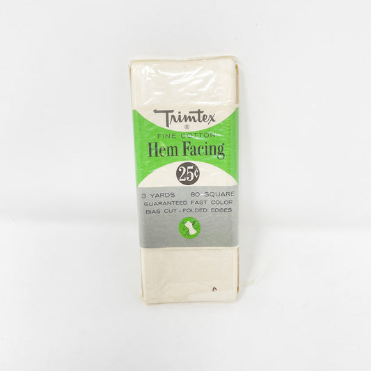 Trimtex Fine Cotton Hem Facing - 3 yards