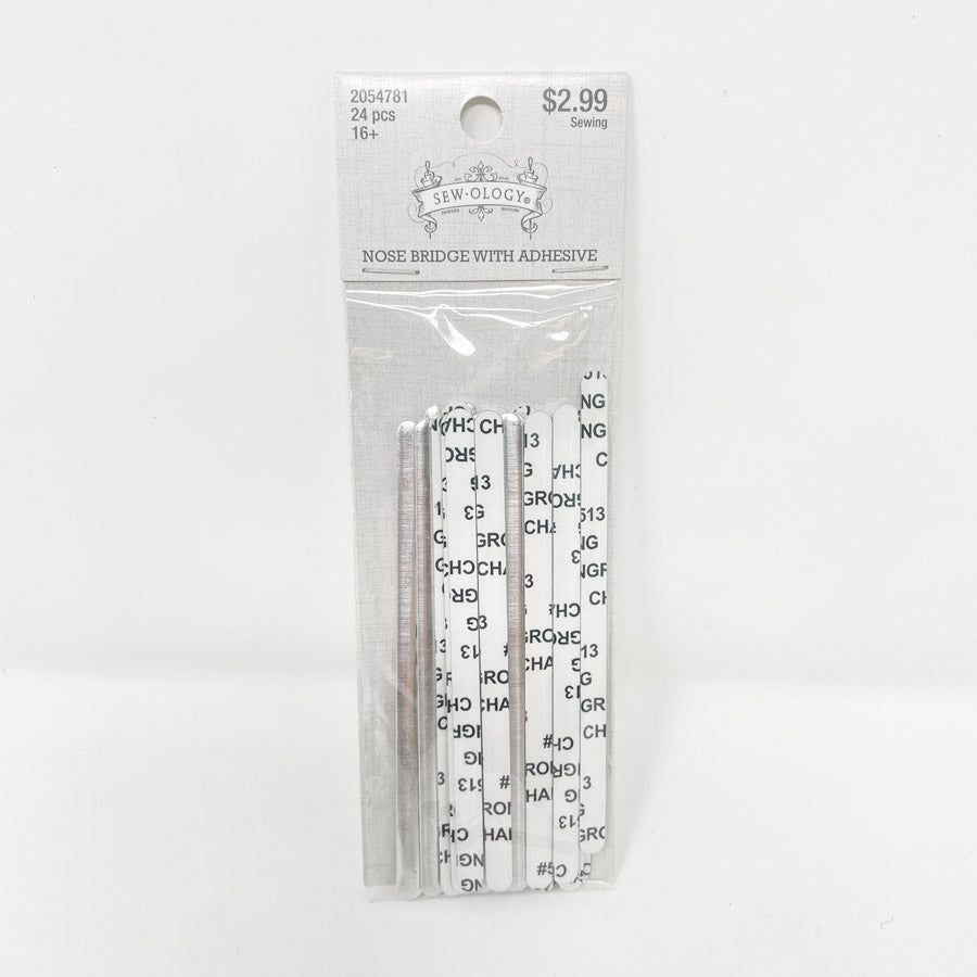 Sewology Nose Bridge with Adhesive 24 pcs