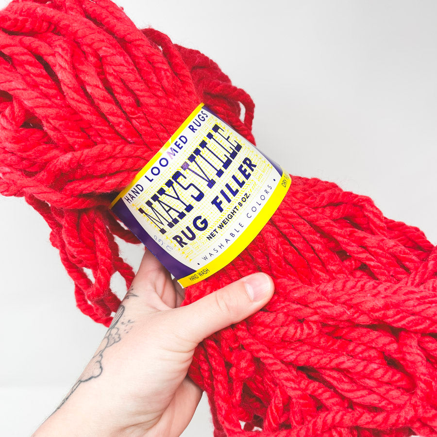 Maysville Rug Filler Yarn - Assorted Colors