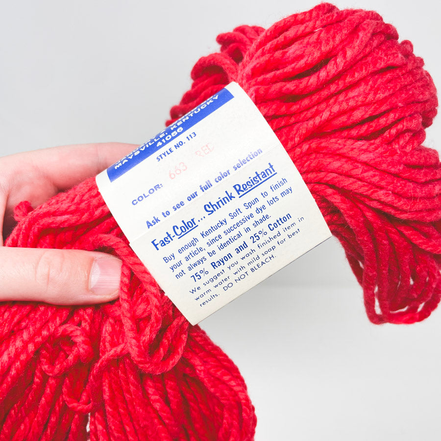 Kentucky Soft Spun Rug Yarn - Assorted Colors