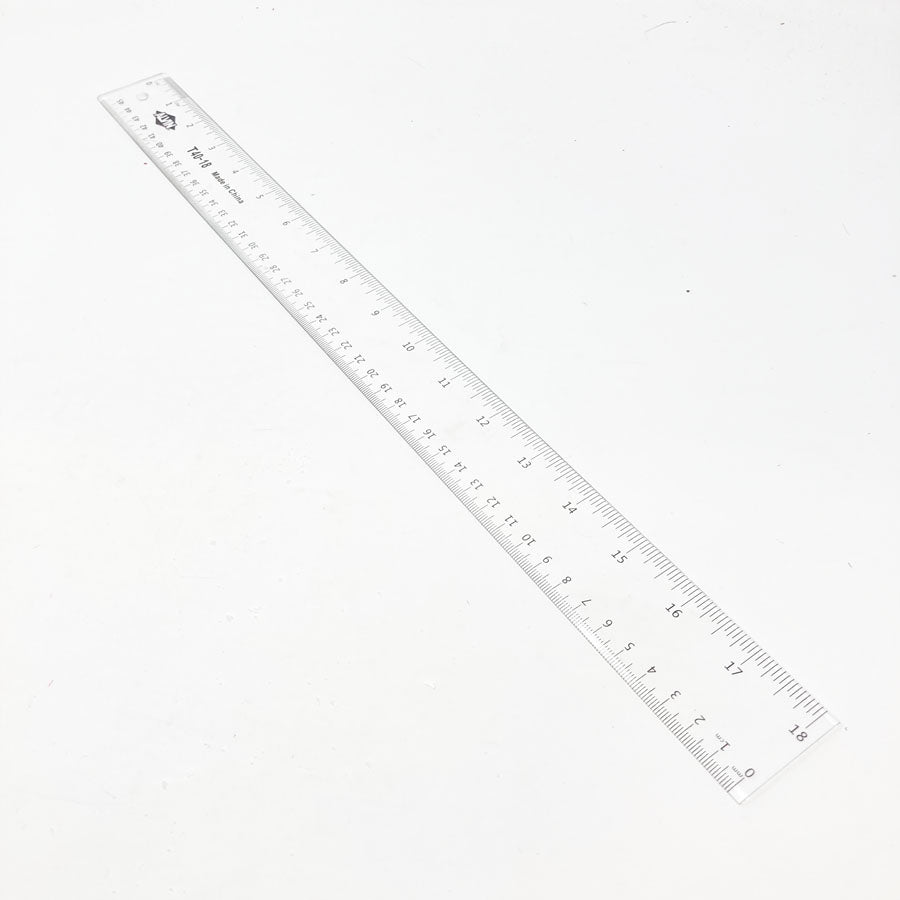 Alvin 18" Clear Ruler