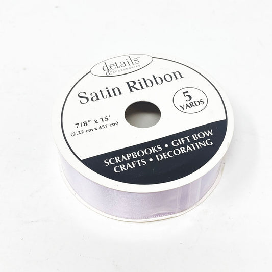 Details & Accessories Satin Ribbon - Light Purple