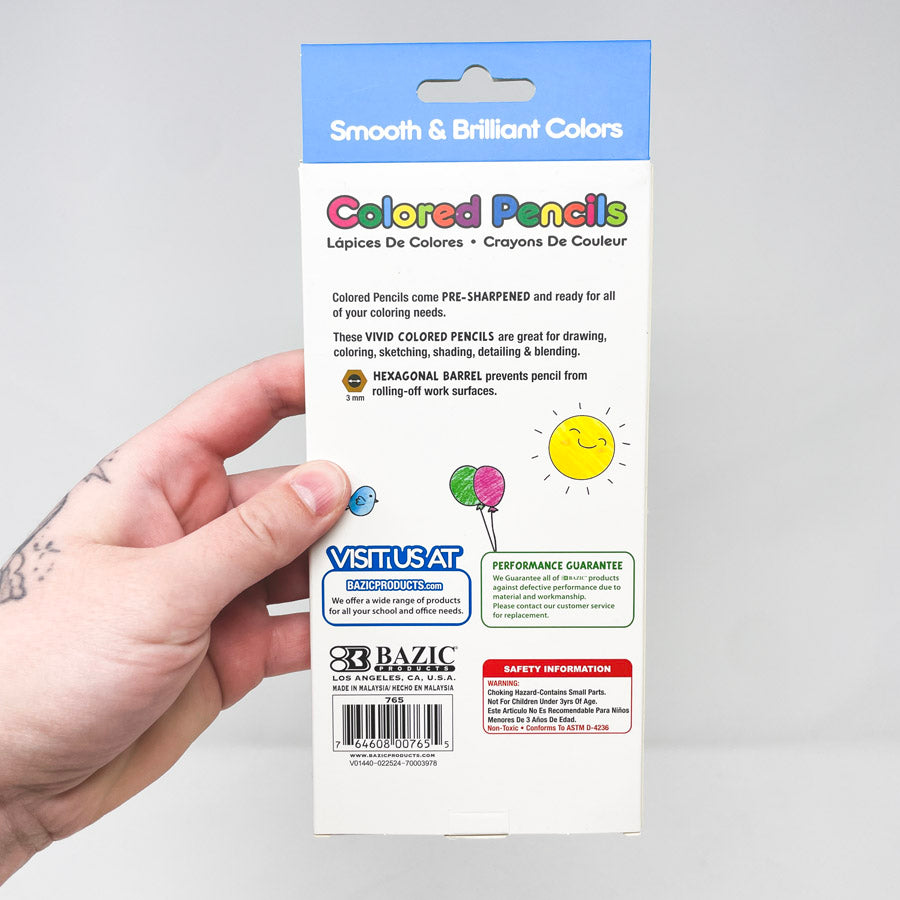 Bazic Colored Pencils