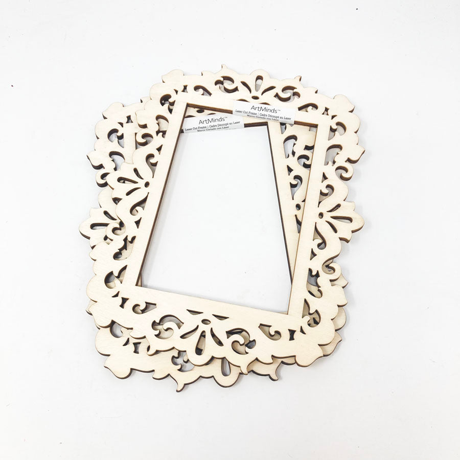 ArtMinds Laser Cut Wood Frame (1)