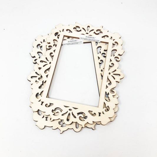 ArtMinds Laser Cut Wood Frame (1)