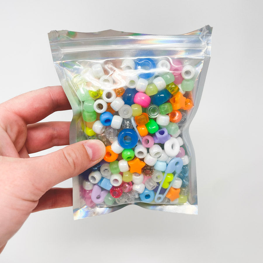 Pony Mix with Safety Pin Beads