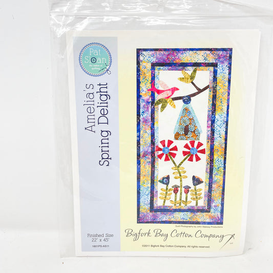 Amelia's Spring Delight Quilt Pattern by Pat Sloan
