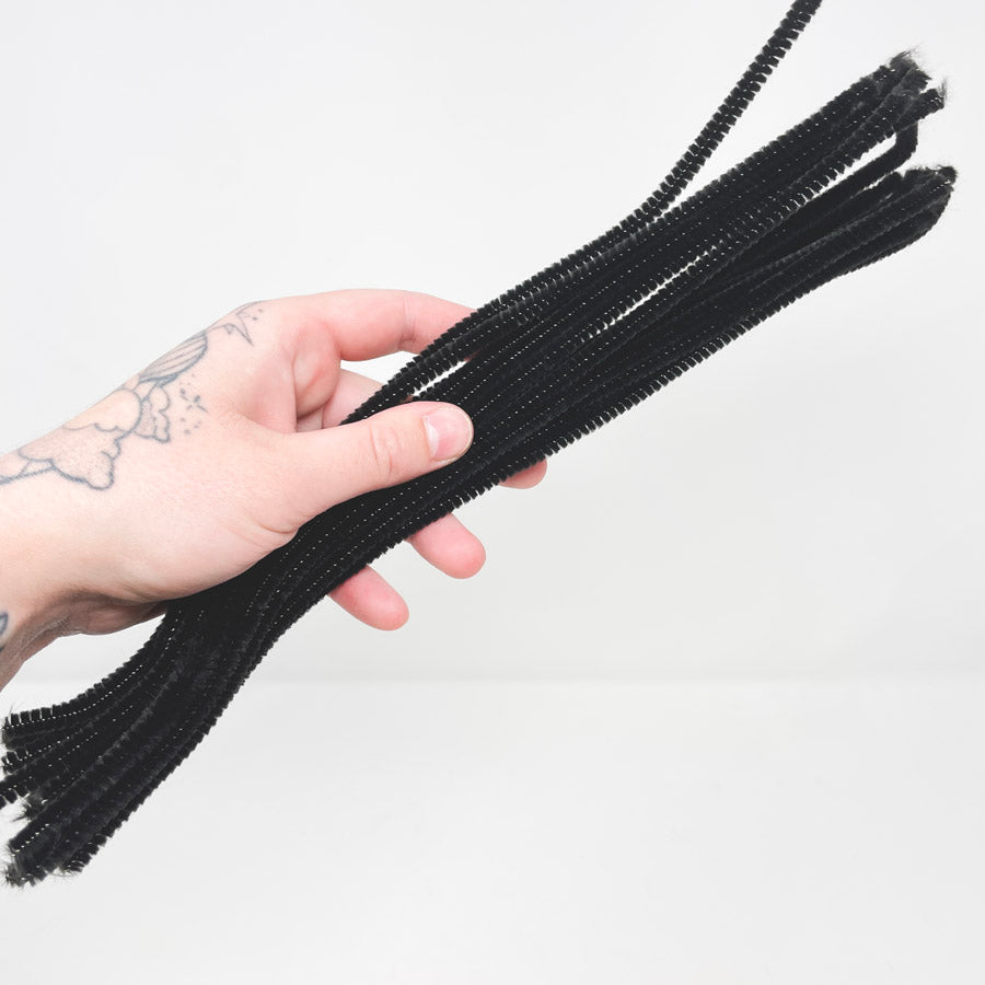 Black Pipe Cleaners