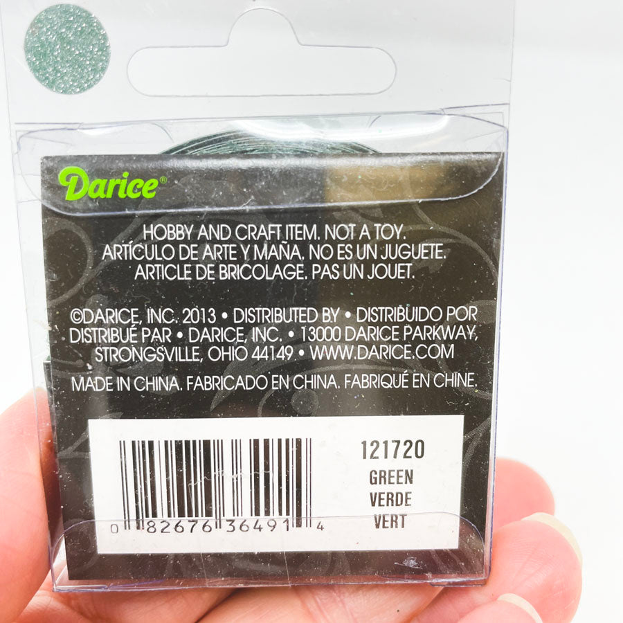 Darice Green Sparkle Tape