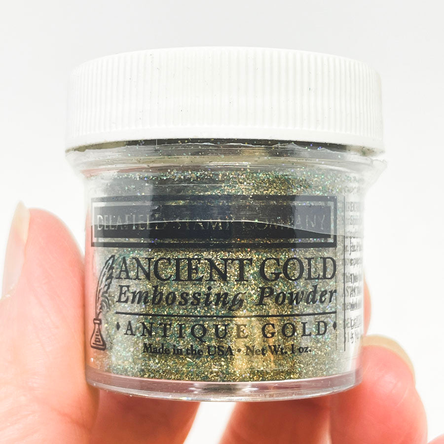 Ancient Gold Embossing Powder - Antique Gold