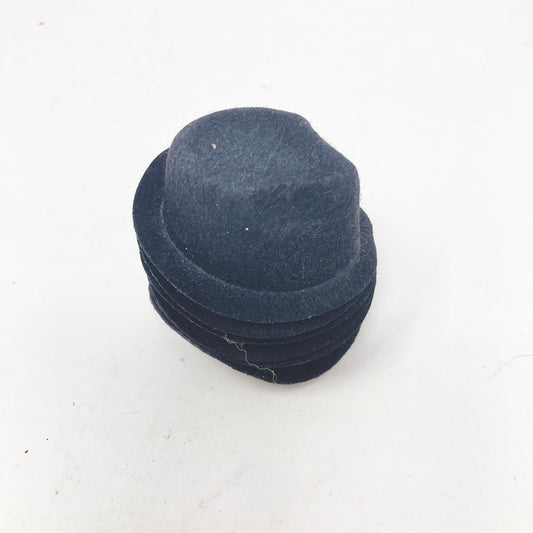 Miniature Black Fedoras