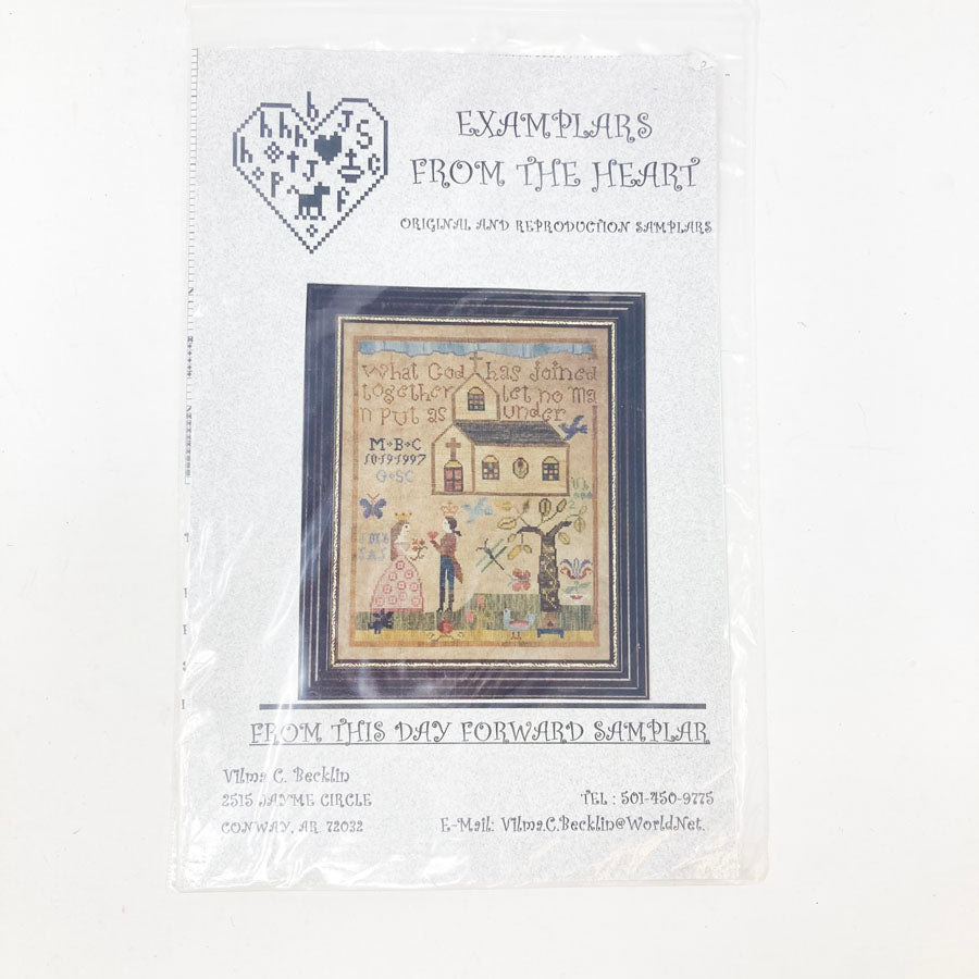 Exemplars from the Heart - From this Day Forward Needlework Pattern