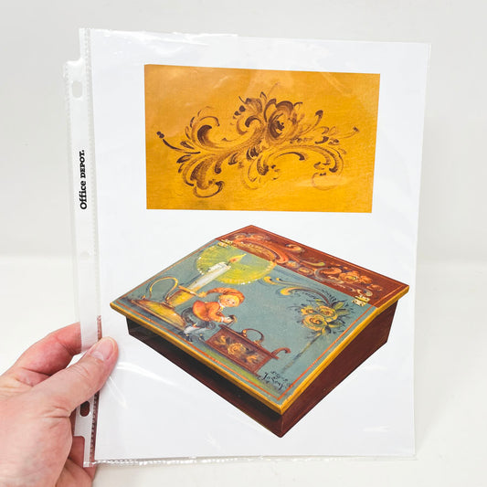 The House Tompten Folk Art Painting Packet by Jo Sonja Jansen