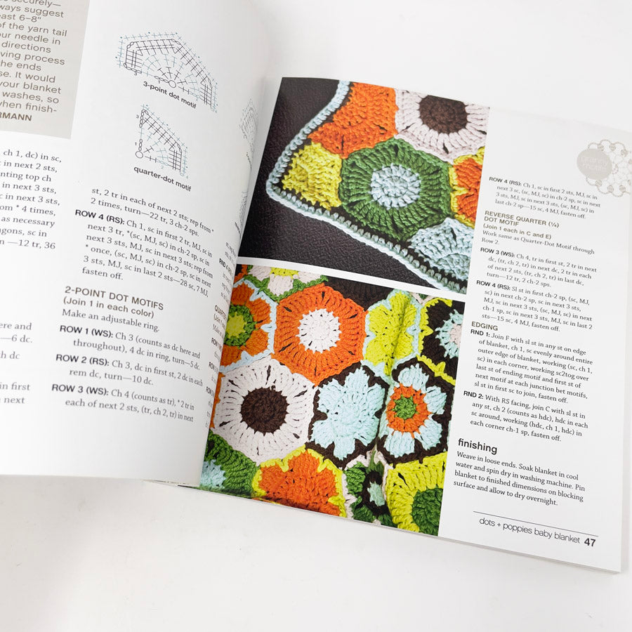 Unexpected Afghans Crochet Pattern Book by Robyn Chachula