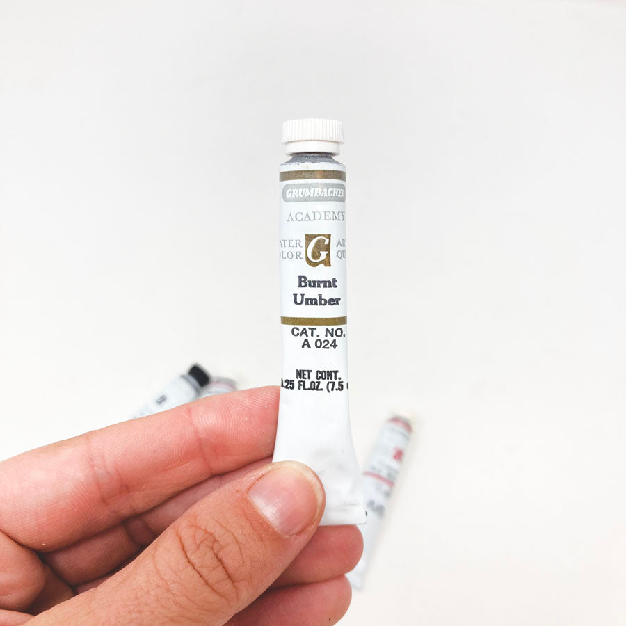 Grumbacher Academy Watercolor 0.25 oz Paint Tubes