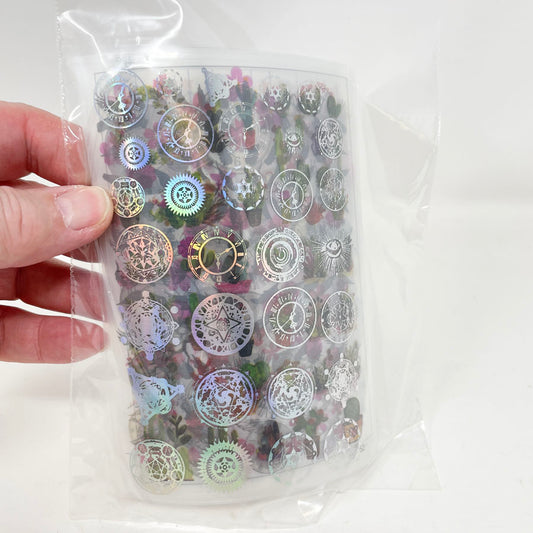 Pack of Transparent Sticker Sheets
