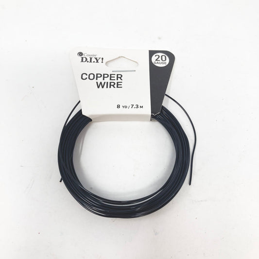 Cousin DIY 20 Gauge Black Copper Wire
