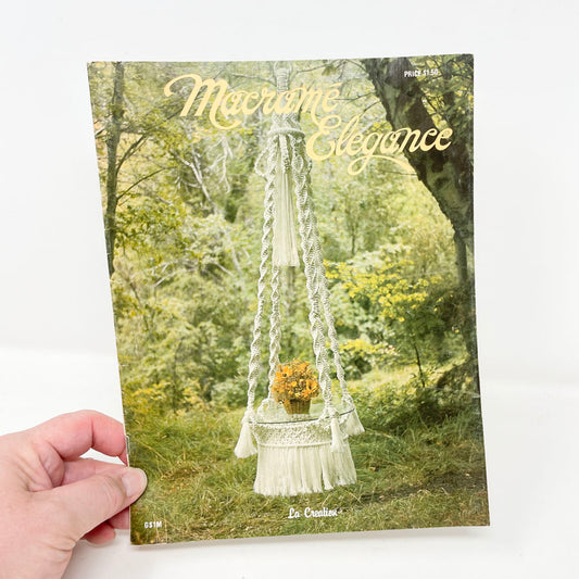 Vintage Macrame Elegance Booklet
