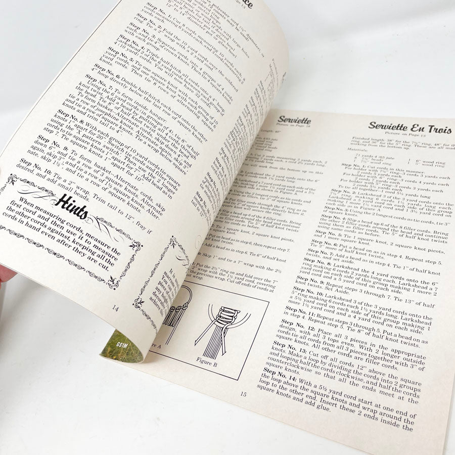 Vintage Macrame Elegance Booklet