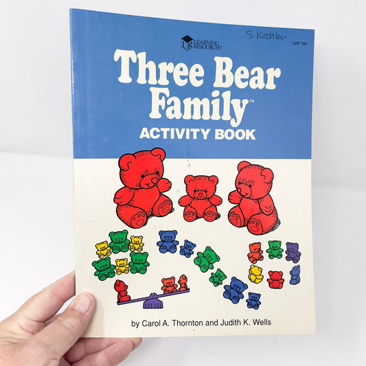 Three Bear Family Activity Book