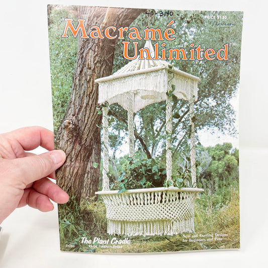 Vintage Macrame Unlimited Booklet