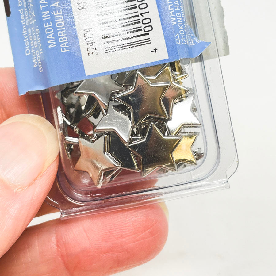 Recollections Silver Star Brads