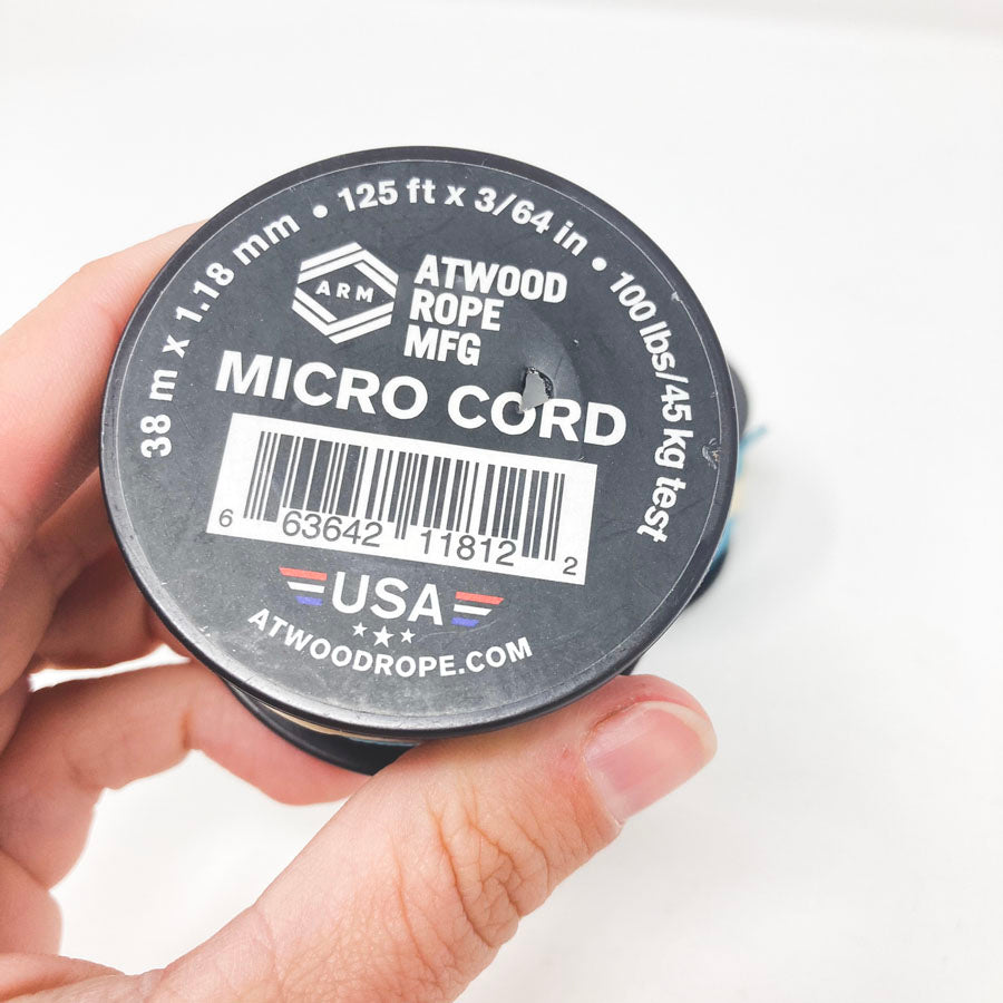Atwood Rope MFG Micro Cord In Turquoise