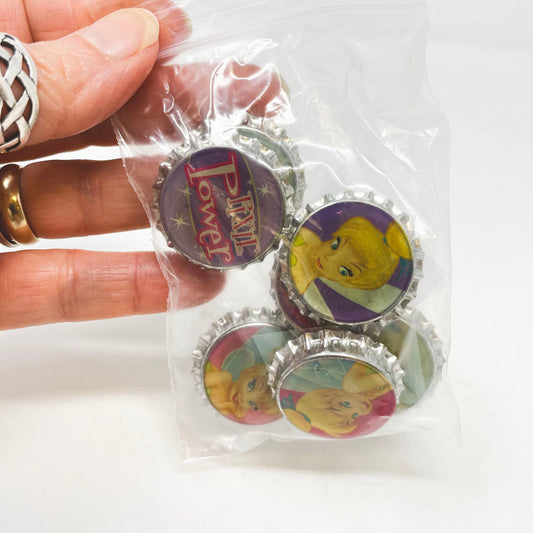 Pixie Power Bottle Cap Stickers