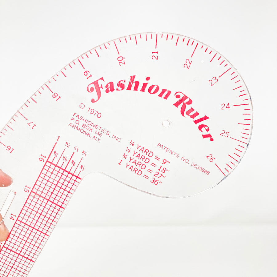 Fashionetics Inc- Vintage 1970's Fashion Ruler