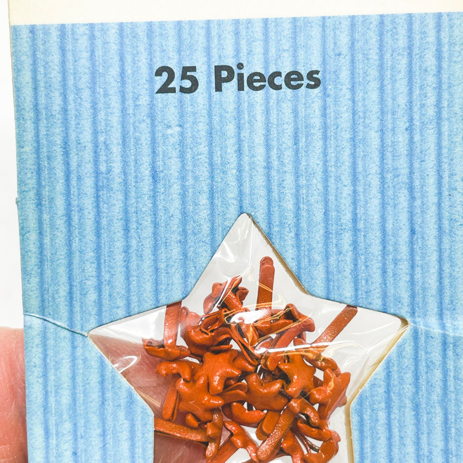 Colorbök Mini Orange Star Brads