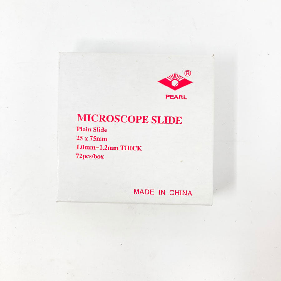 Pearl Plain Microscope Slides
