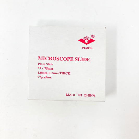 Pearl Plain Microscope Slides