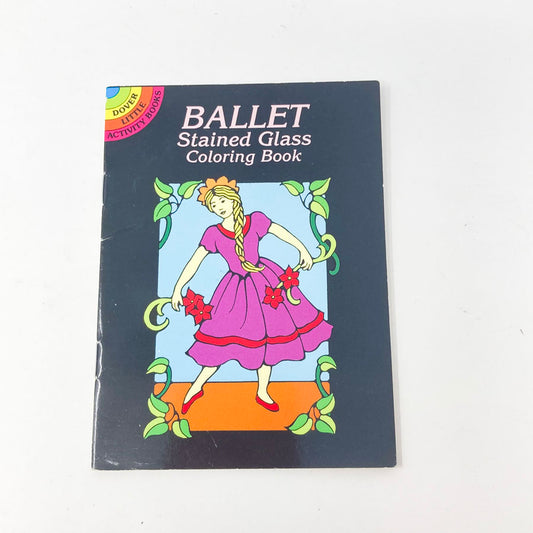 Dover Little Activity Books - Ballet Stained Glass Coloring Book