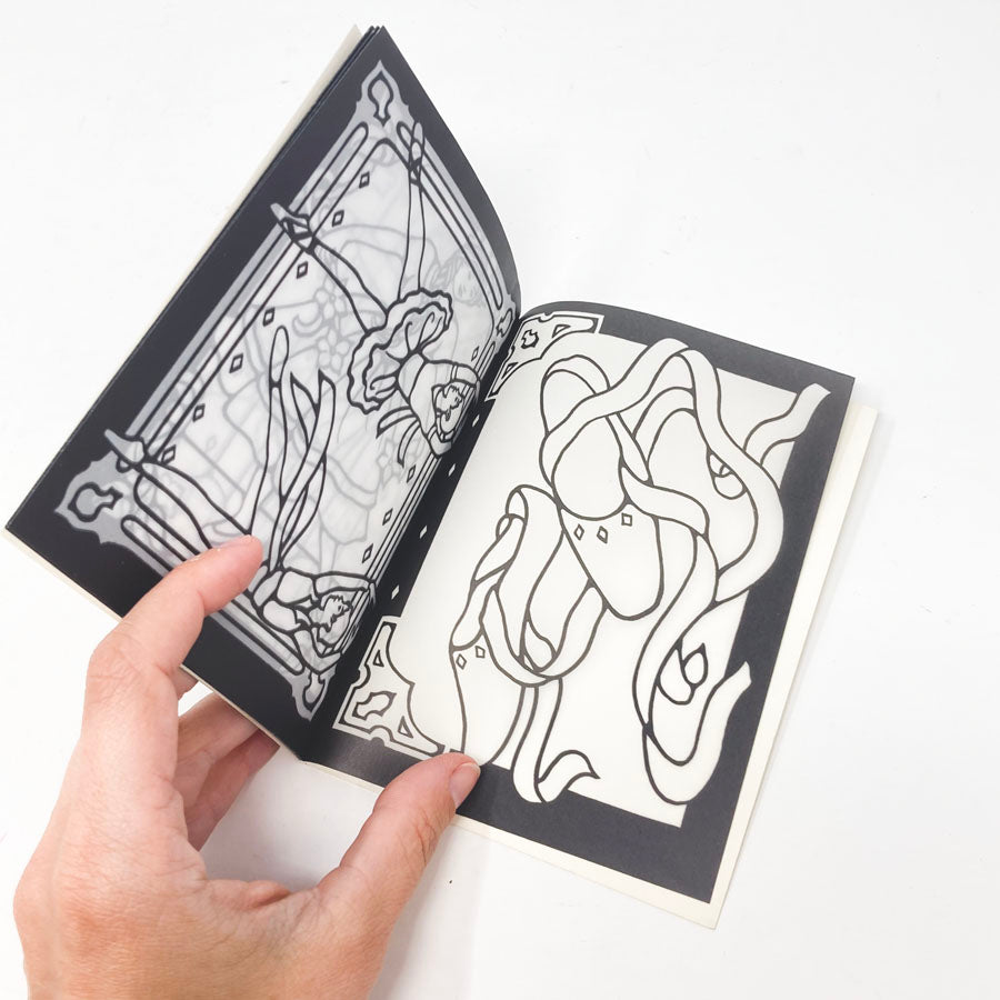 Dover Little Activity Books - Ballet Stained Glass Coloring Book