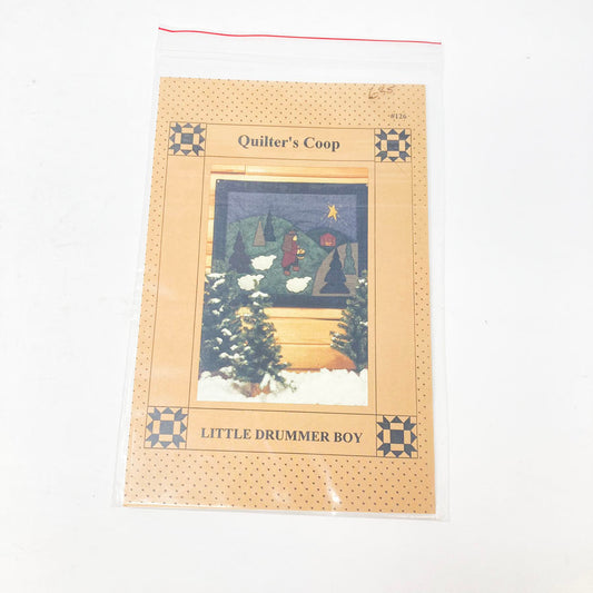 1994 Little Drummer Boy Quilting Pattern by Quilter's Coop