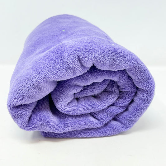1 yd. Purple Cuddly Fleece Fabric