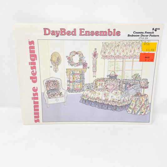 DayBed Ensemble Sewing Pattern by Sunrise Designs