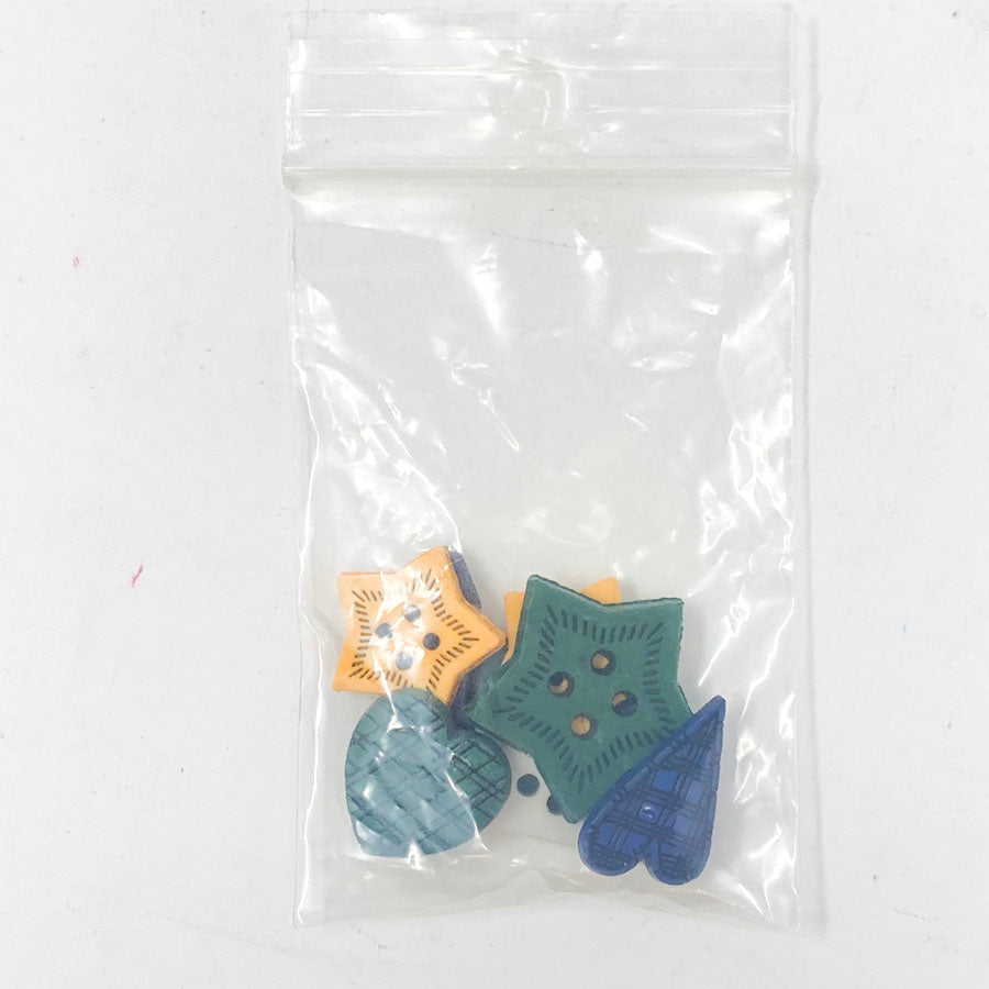 Fun Shape Button Variety Packs