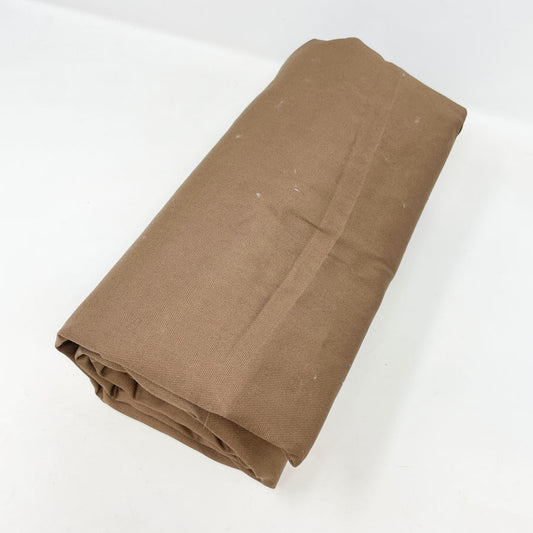 6.5 yds. Brown Duck Cloth Fabric