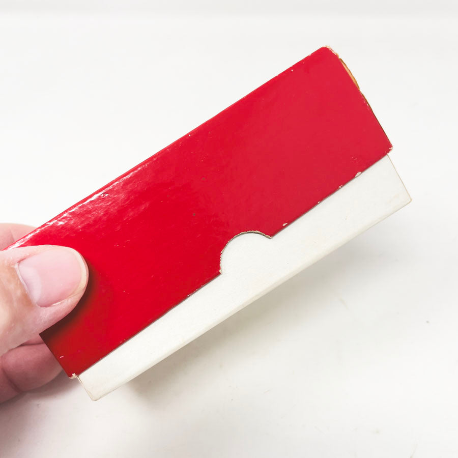 Red Vintage Game Box (empty)