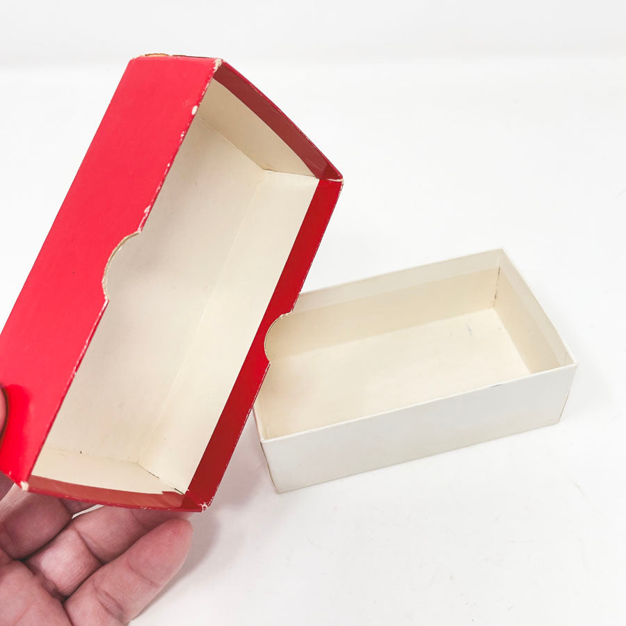Red Vintage Game Box (empty)