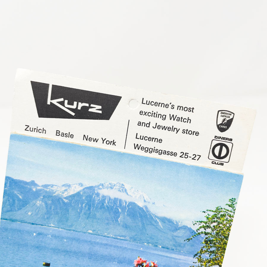 1971 Kurz Mini Calendar - Vintage Ephmera