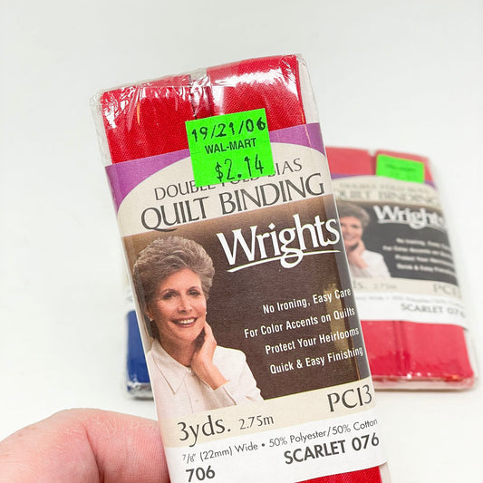 Wrights Double Fold Quilt Binding - 3yds.-2.75m